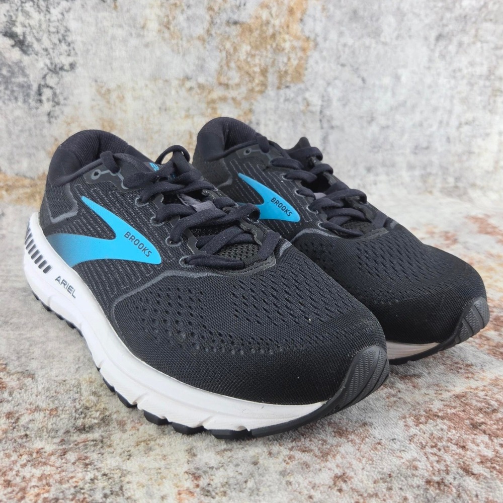 Brooks Ariel 20 Running Shoes Womens 8D Wide Black Sneakers 1203151D064